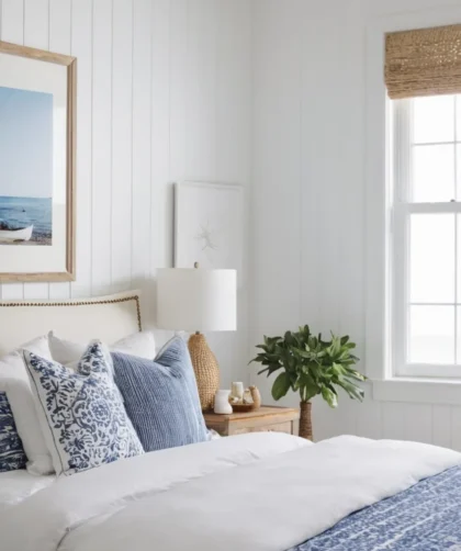 Bright White Walls with Nautical Accents