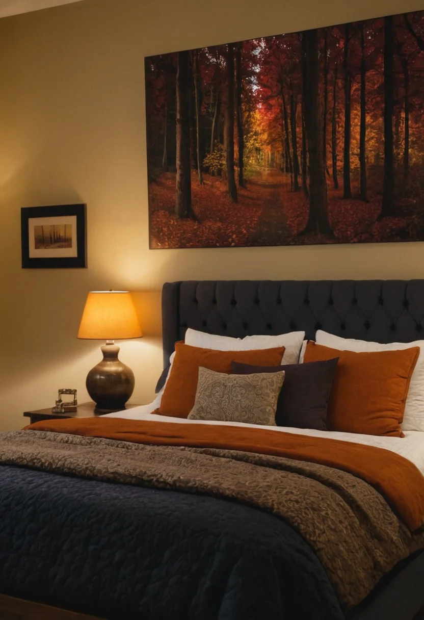 Fall Bedroom Decor
