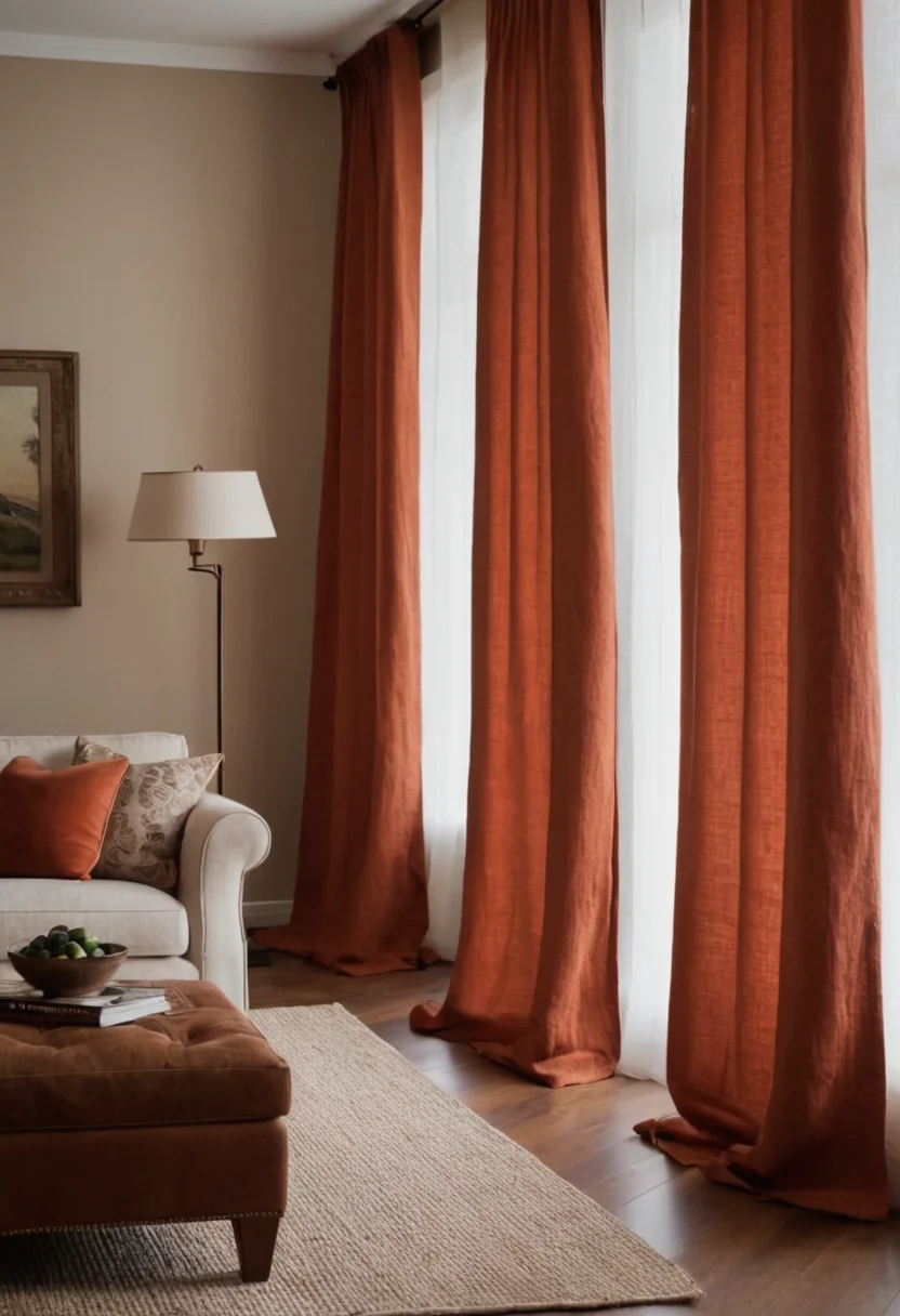 Heavyweight Linen Curtains for Durability
