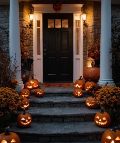 A Pathway for Ghosts and Pumpkins