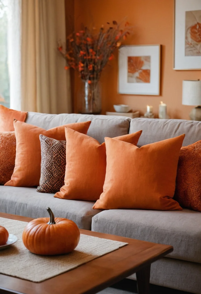 Orange Cushions
