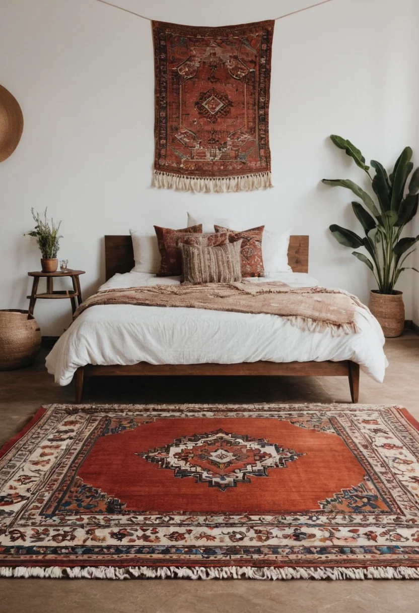 Room With Vintage Rugs
