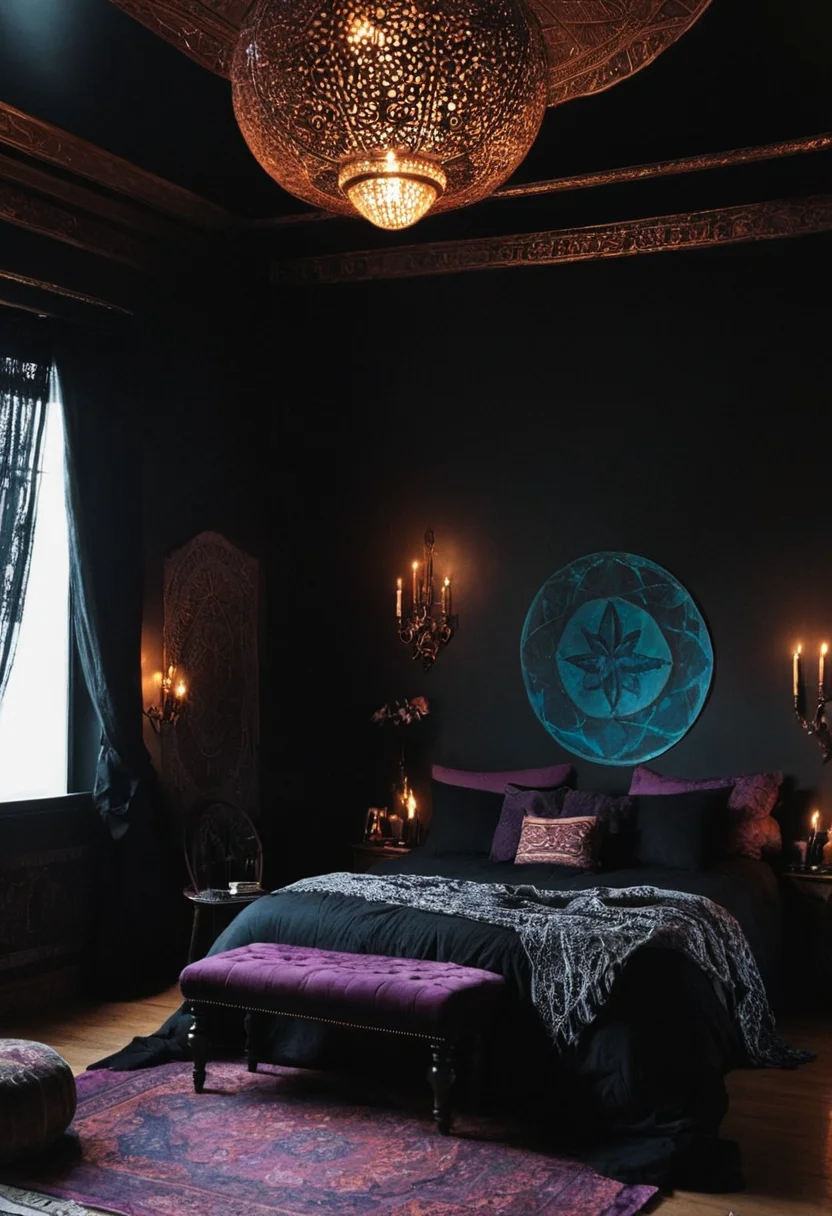 Room With Celestial Goth
