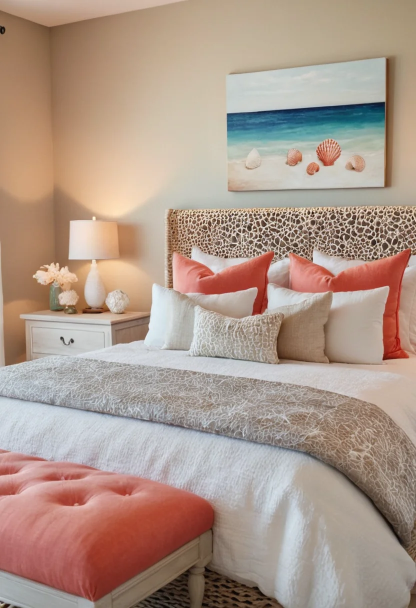 Seashell and Coral Decor
