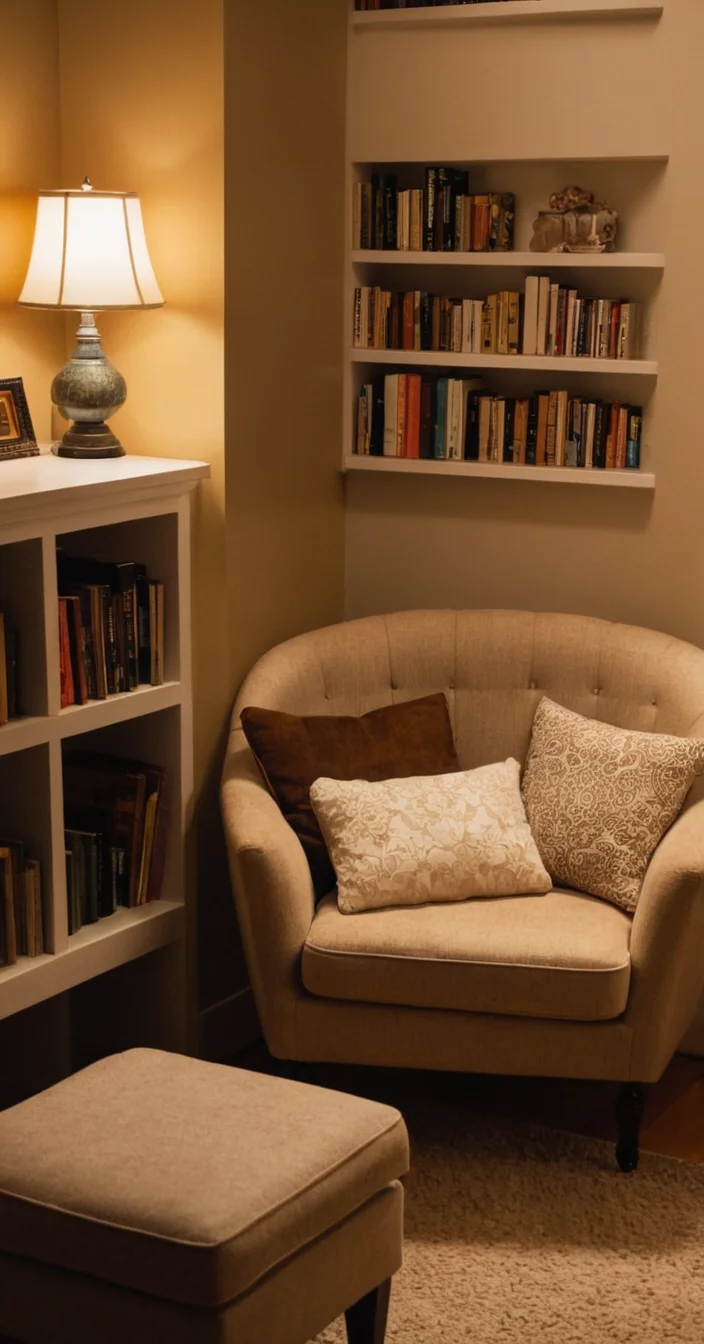 Room with Cozy Reading Nooks for a Quiet Retreat
