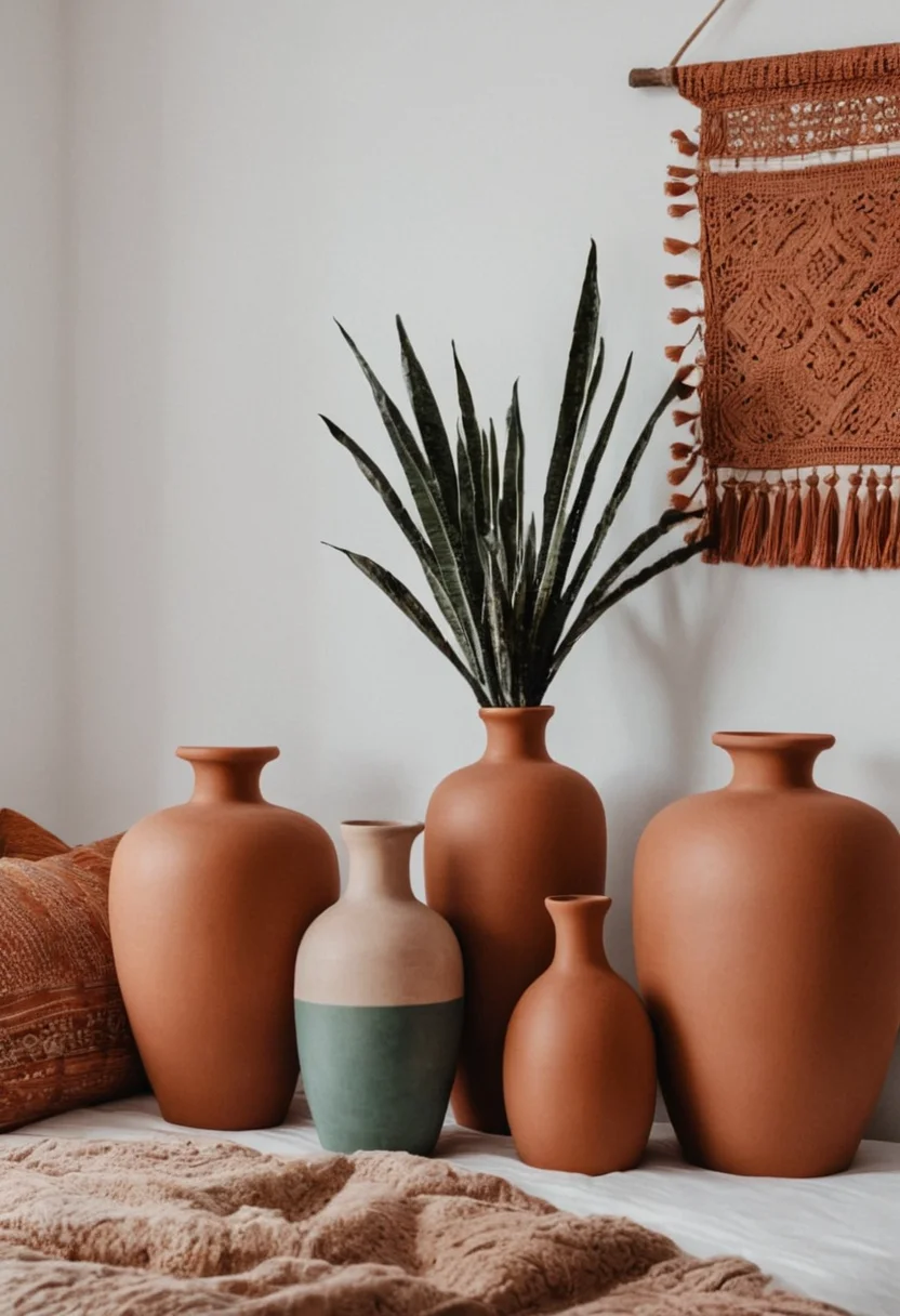 Room With Clay Vases
